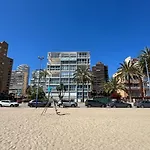 Esmeralda, Benidorm Beachfront Poniente, 1st line Frontal Seaview, Ocean Terrace