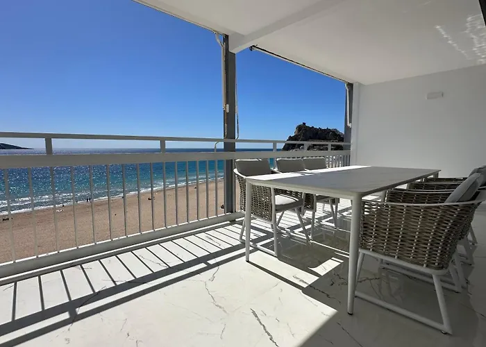 Esmeralda, Benidorm Beachfront Poniente, 1st line Frontal Seaview, Ocean Terrace