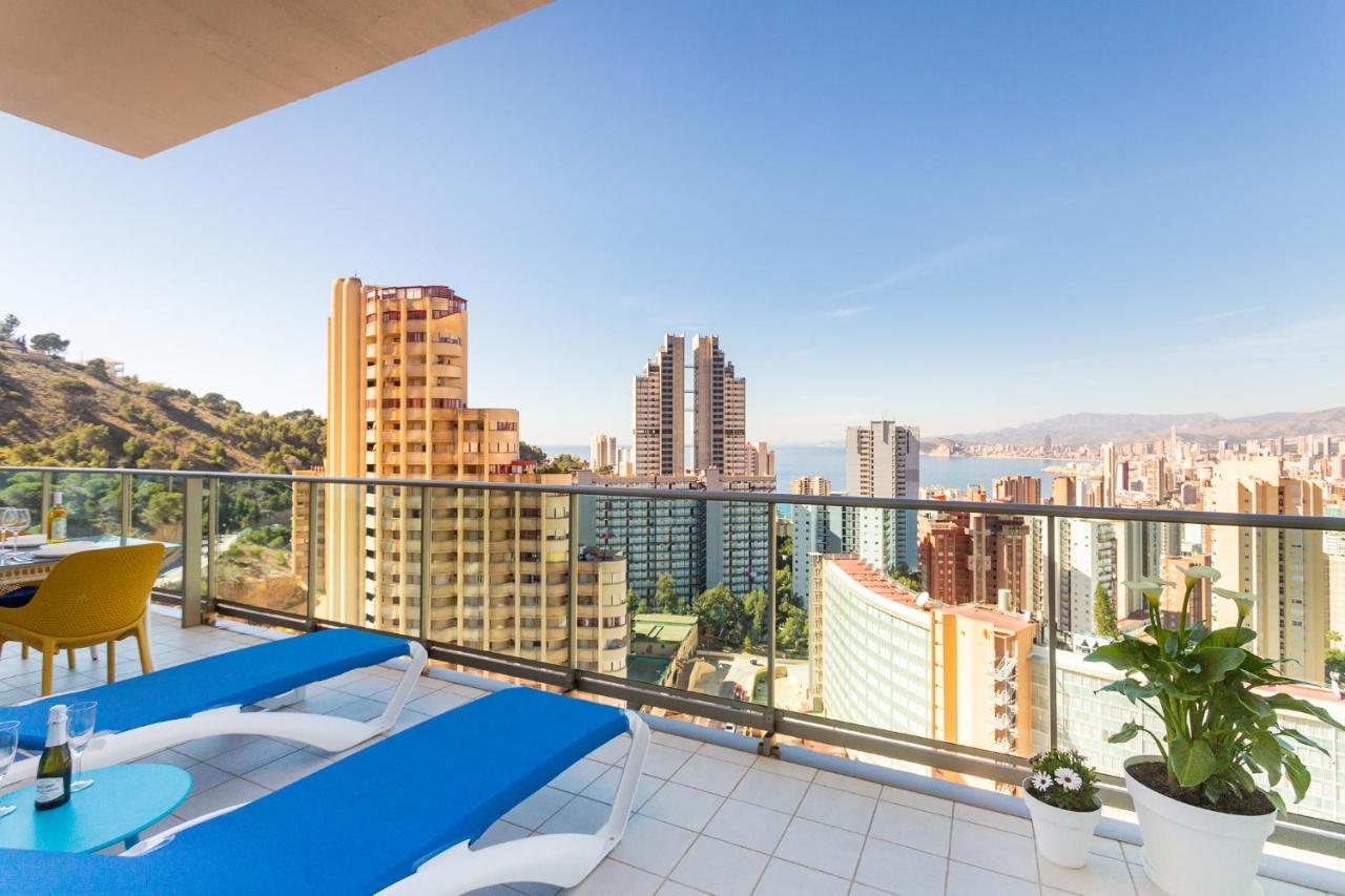 Gran Terraza Privada Con Vistas Espectaculares - Torre Lúgano Benidorm