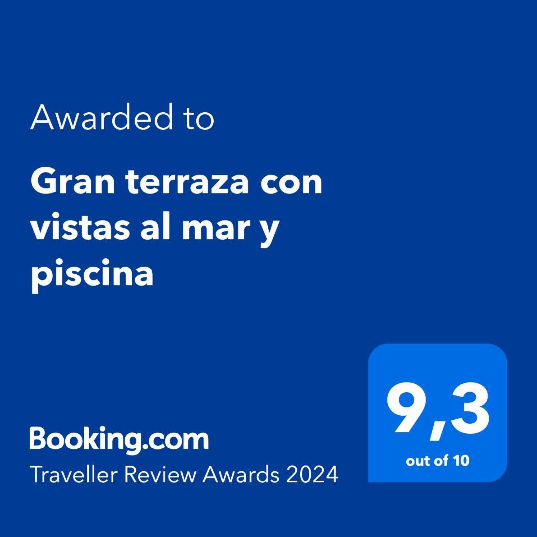 Apartamento Gran Terraza Con Vistas Al Mar Y Piscina Benidorm