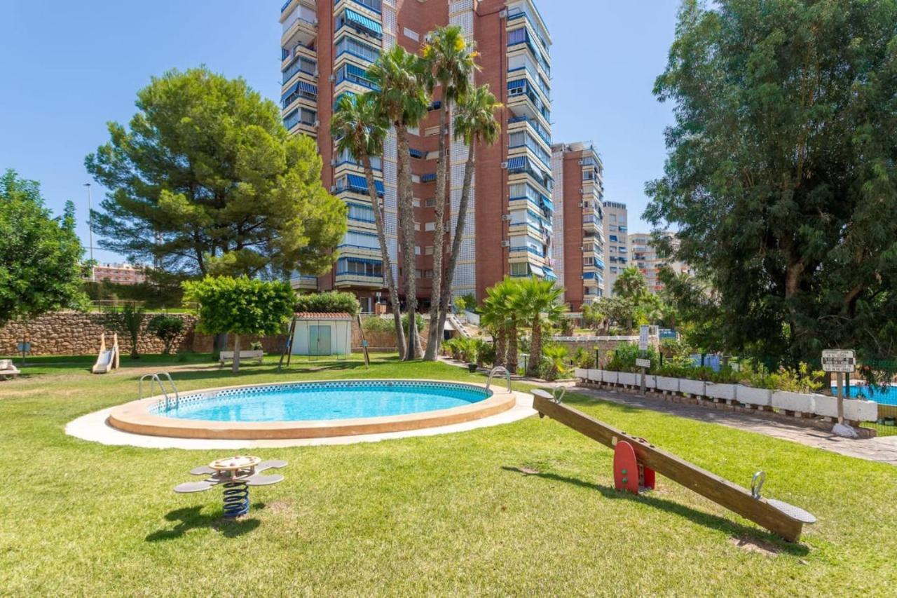Apartamento Rincon Acogedor Con Vistas Al Mar Piscina Parking Publico Benidorm