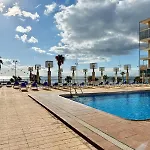 Apartamento Santa Margarita, Primera Linea De Playa Con Piscina