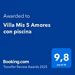 Villa Mis 5 Amores con piscina