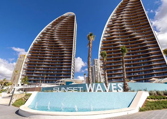 Sunset Waves Vistas Al Mar