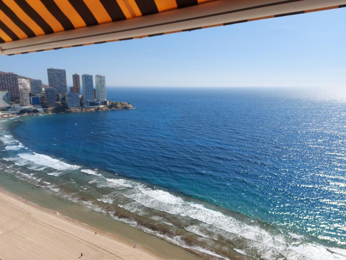 Apartamento Benidorm, Damas, Primera Línea De Playa De Levante *