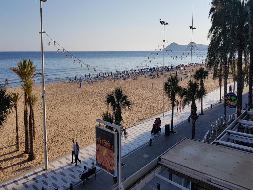 Apartamento 1ªlinea 4-5 Pax Wifi-benidorm1hab Y 2 Sofas, Aire, Playa Levante Cachirulo Benidorm