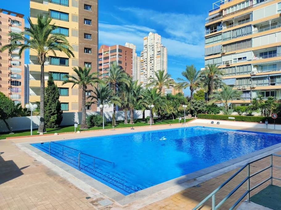 Bermudas Con Piscina Y Garaje En Apartamento Benidorm