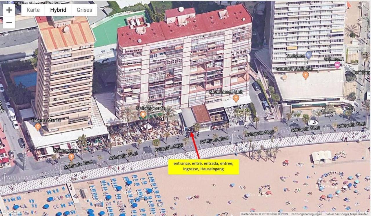 2 Sand, Meer, Sonne, Erholung Und Spanische Kuche Apartamento Benidorm