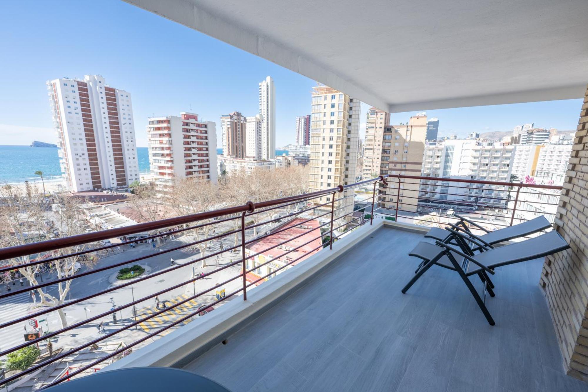 Apartamento Con Terraza A 1 Minuto De La Playa Benidorm