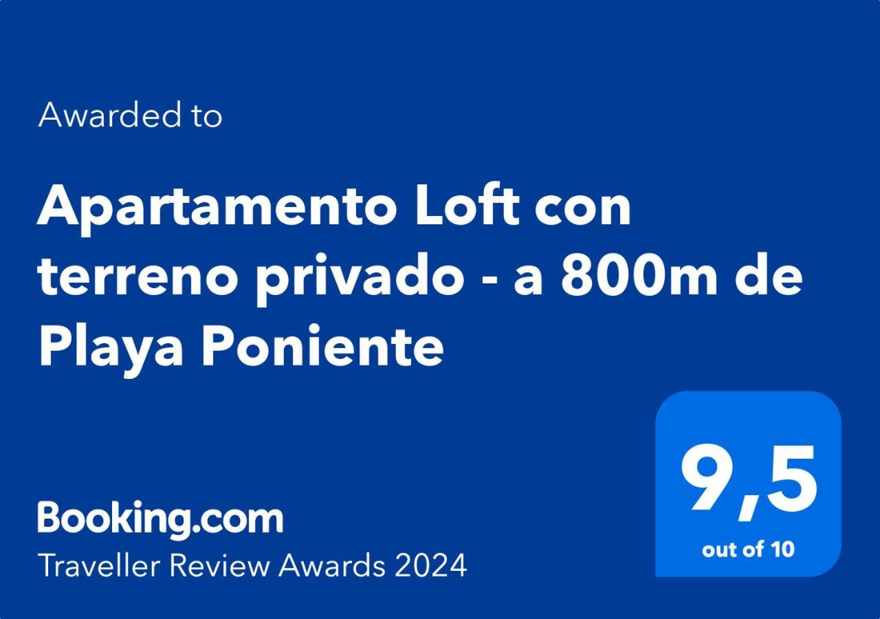 Con Terreno Privado - A 800m De Playa Poniente Benidorm