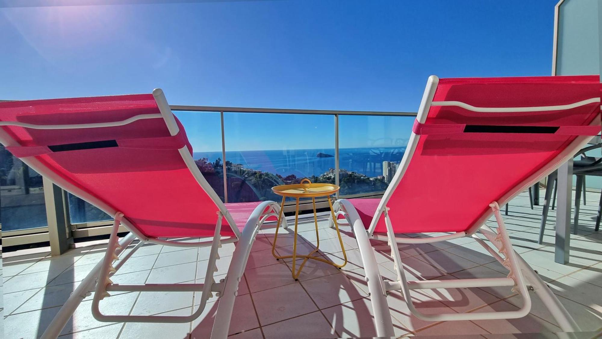 Gran Terraza Privada Con Vistas Al Mar - Planta 30 Benidorm