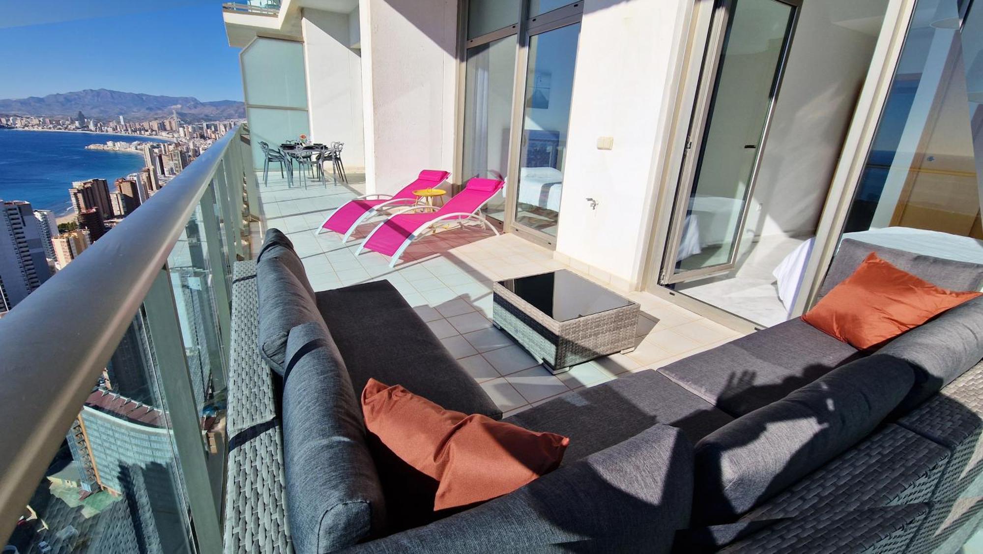 Apartamento Gran Terraza Privada Con Vistas Al Mar - Planta 30