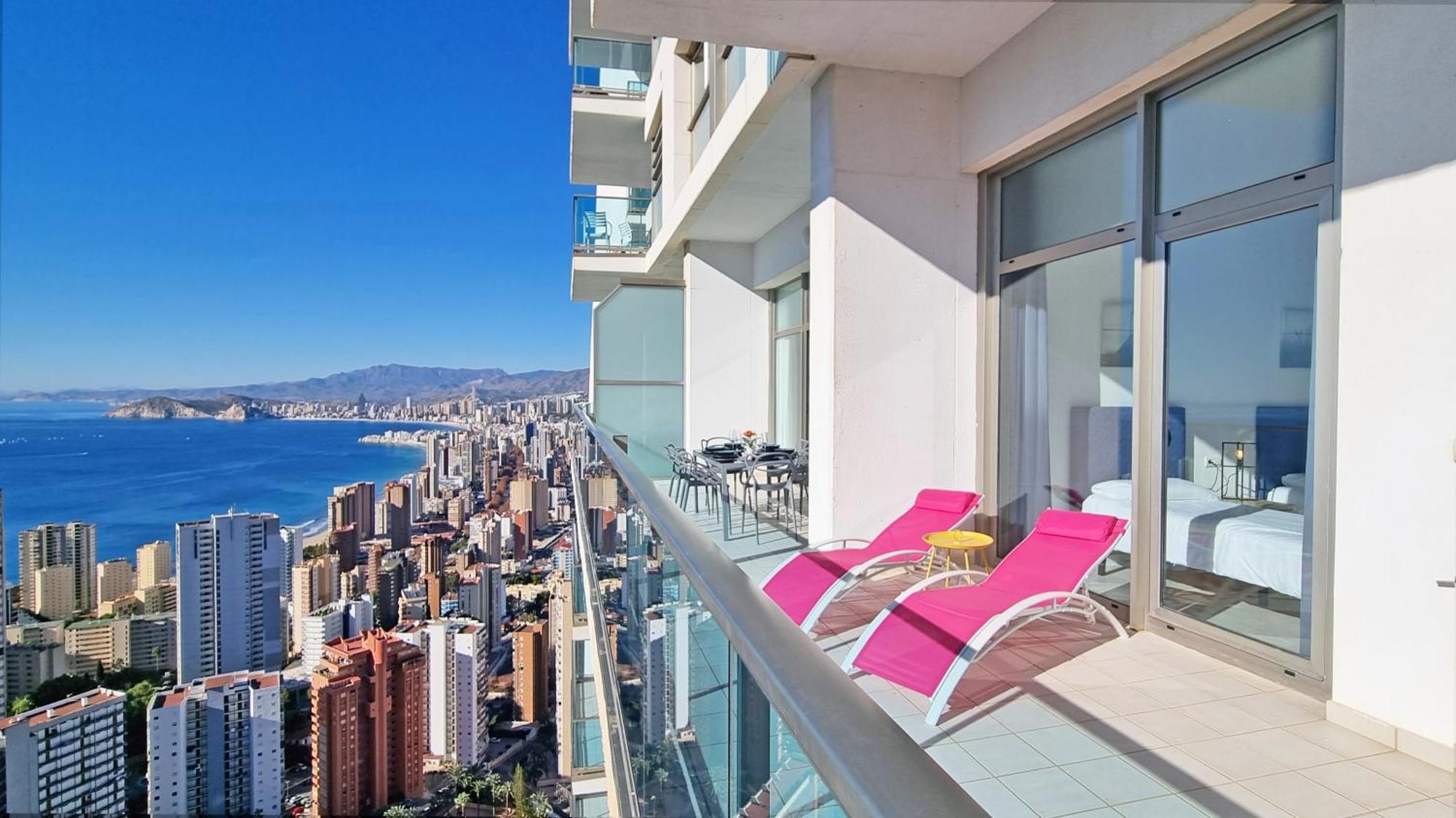 Gran Terraza Privada Con Vistas Al Mar - Planta 30 Apartamento