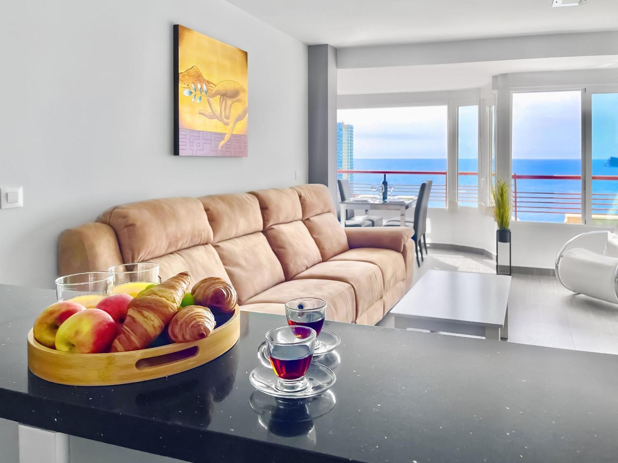 Sky 21-floor Frontline Levante Coblanca Apartamento *
