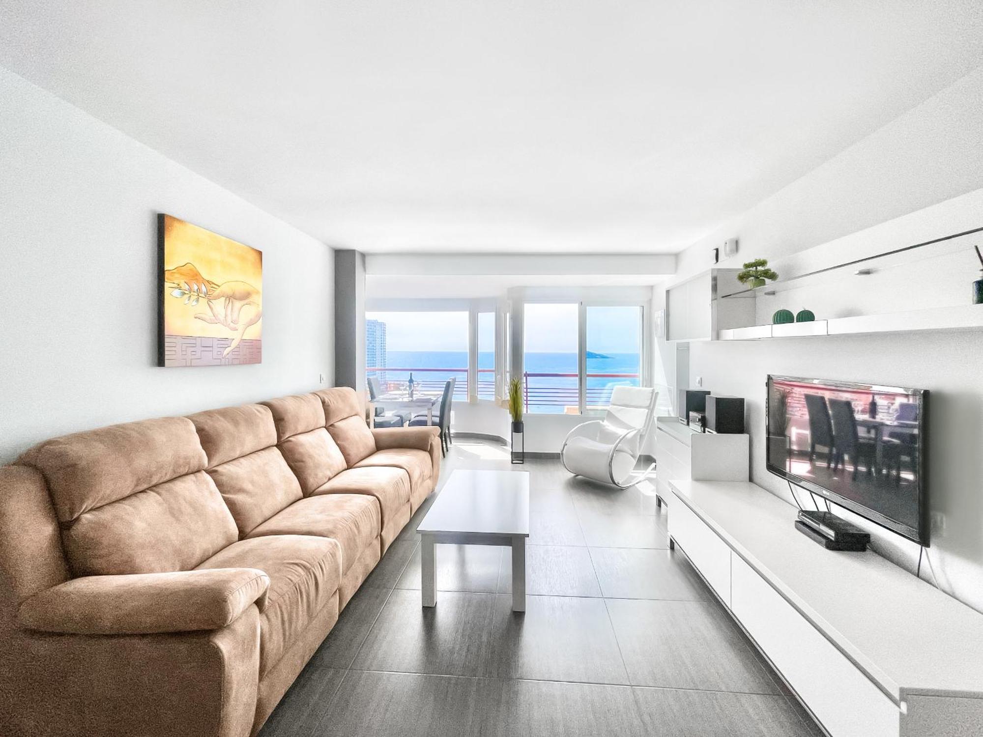 Apartamento Sky 21-floor Frontline Levante Coblanca *