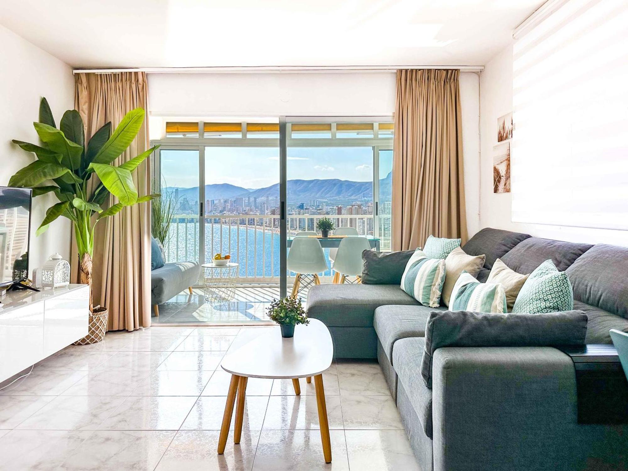 Apartamento Balcón Al Mediterráneo Y Skyline De *