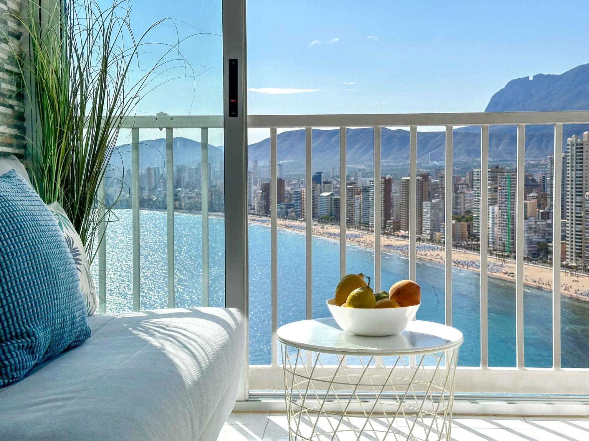 Apartamento Balcón Al Mediterráneo Y Skyline De Benidorm