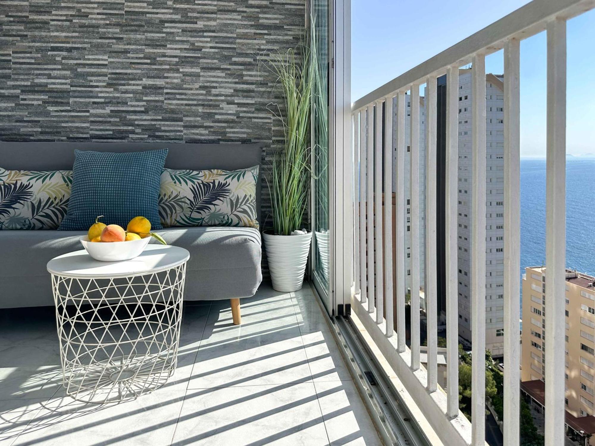 Apartamento Balcón Al Mediterráneo Y Skyline De *