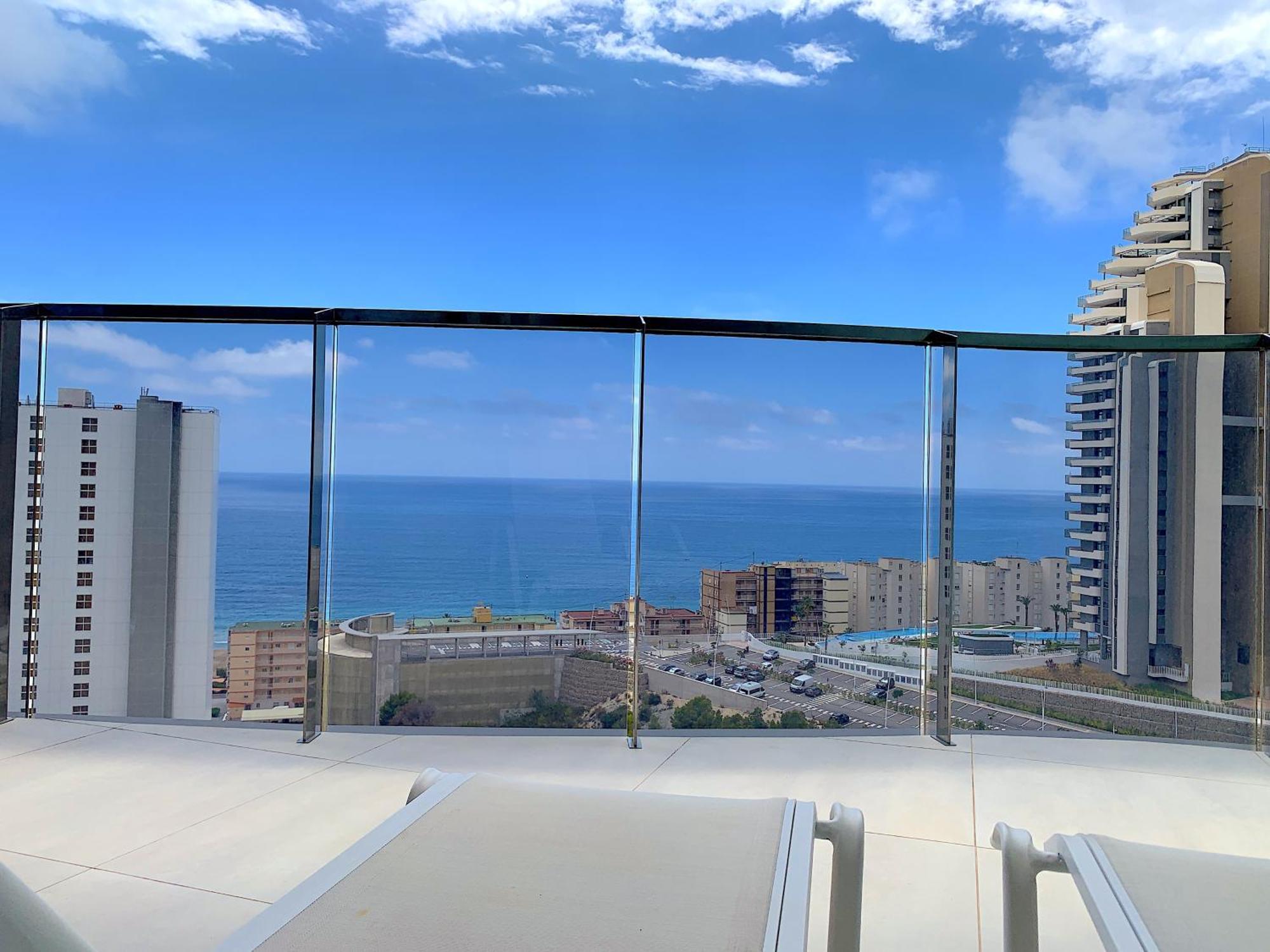 Lujoso Con Vista Al Mar - Sunset Waves Apartamento *