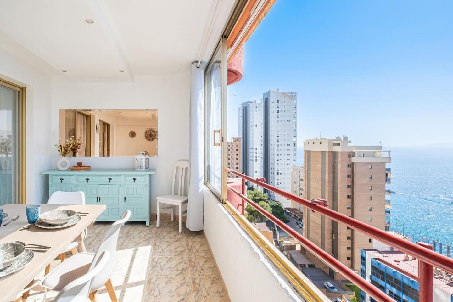 Magico Paraiso En Alturas Piscina Y Pista De Tenis * Benidorm