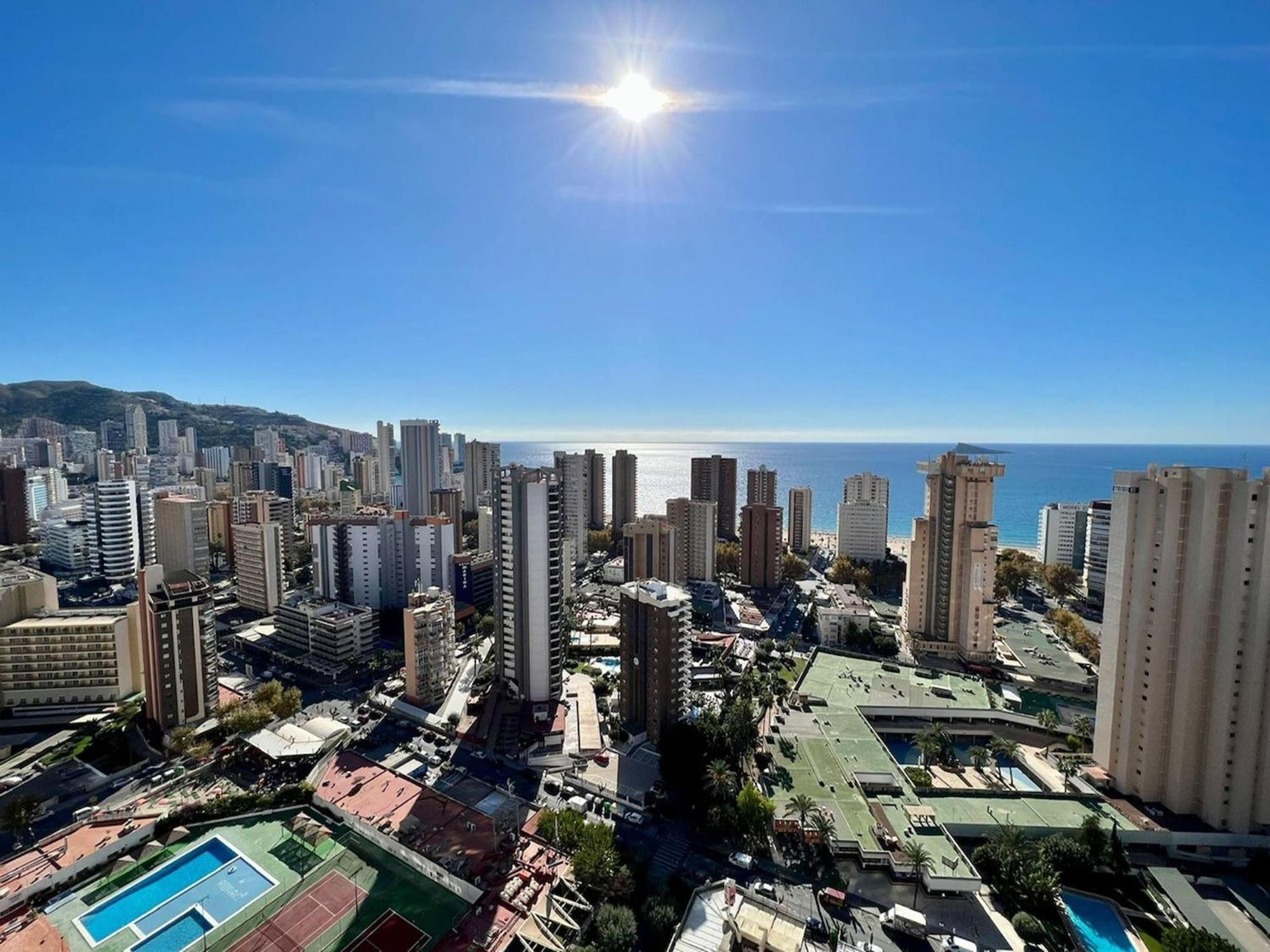 Apartamento Gemelos Xx Planta 25º Impresionantes Vistas Al Mar Benidorm