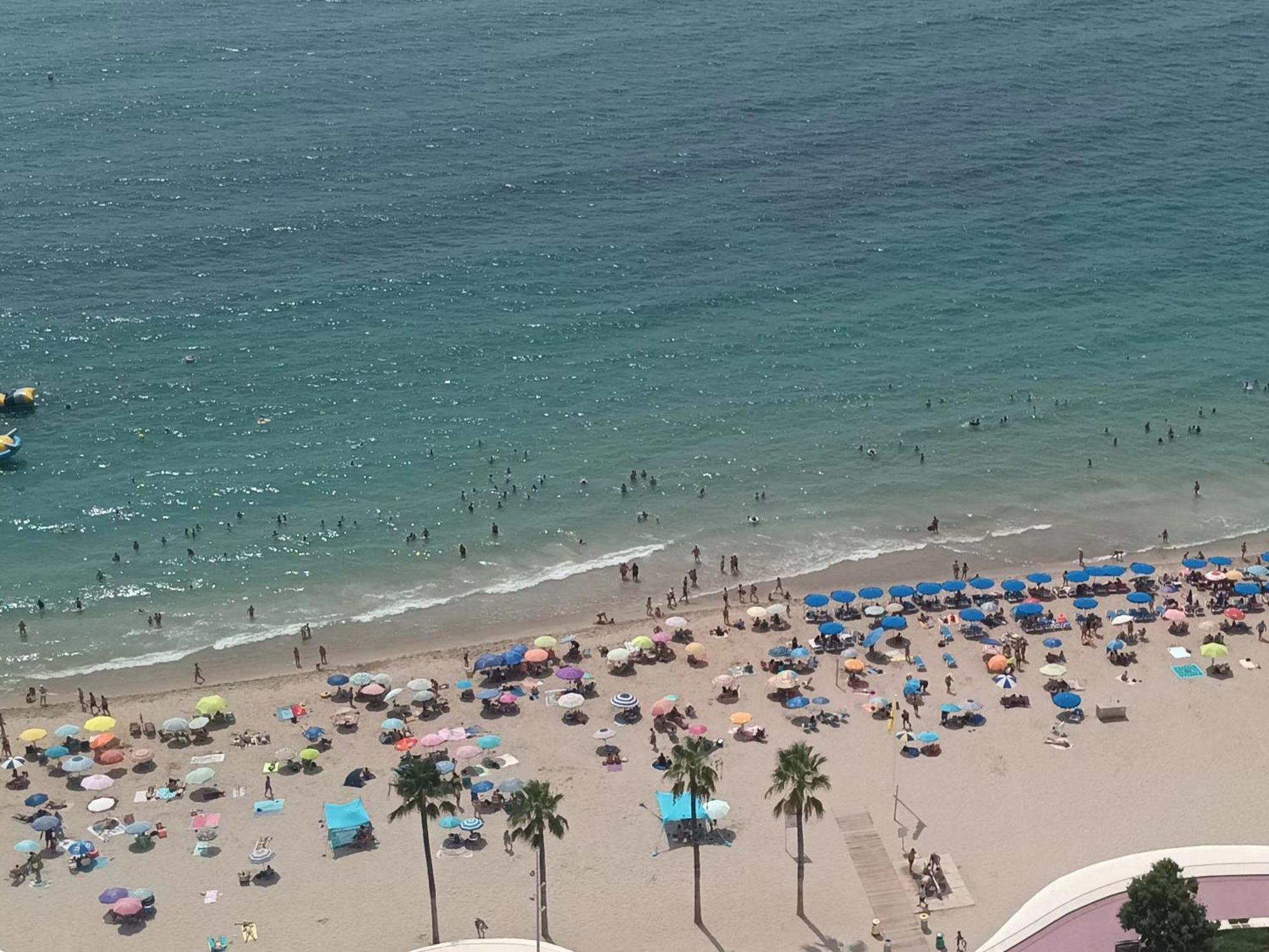 Nuevo Apto Balcon De Poniente 1 A Linea Playa Torre 2 Luxe Sm Con Aire, Piscina,jar Vistas Espectaculares Al Mar De Apartamento