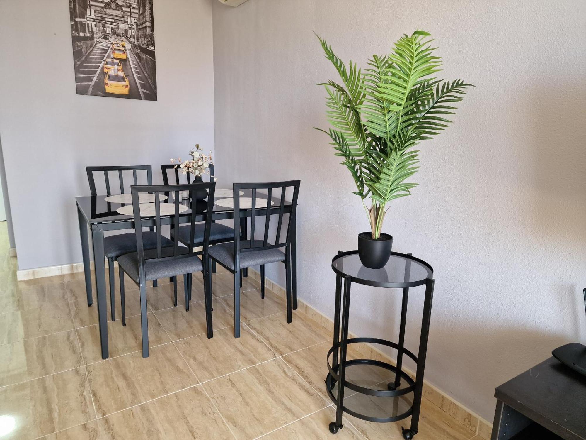 с супер видом на море и горы бенидорма Apartamento