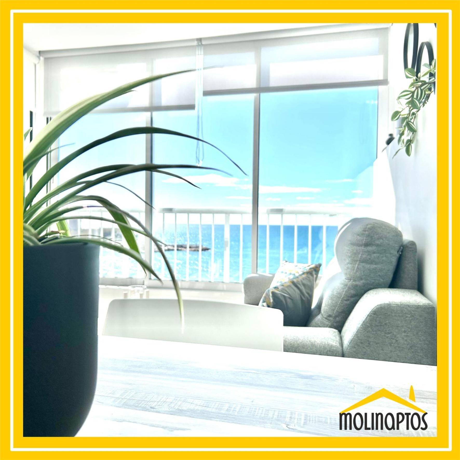 Apartamento Poniente 8 En Primera Línea De Playa By Molinaptos Benidorm