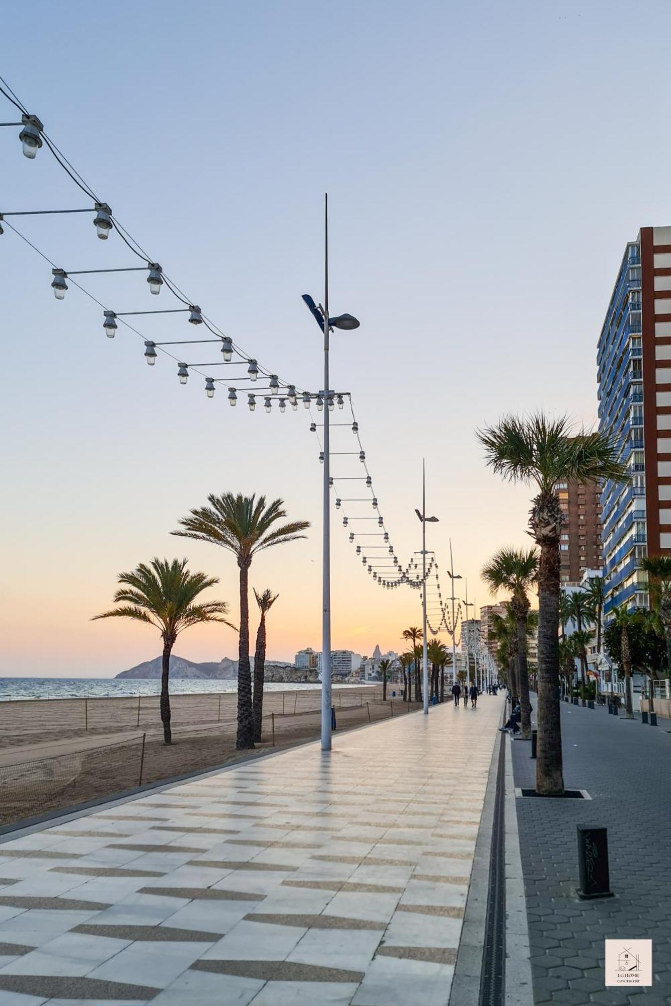 Mael Avec Piscine Et Jolie Vue Apartamento Benidorm