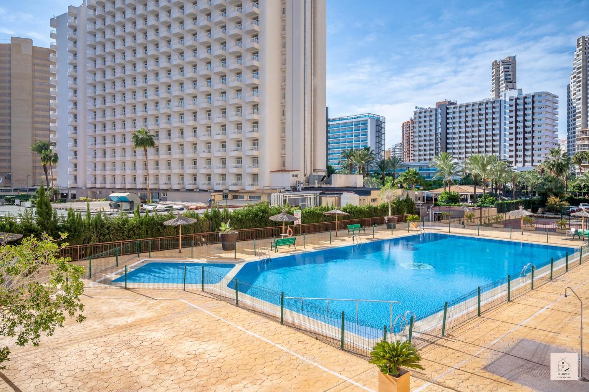 Apartamento Mael Avec Piscine Et Jolie Vue Benidorm
