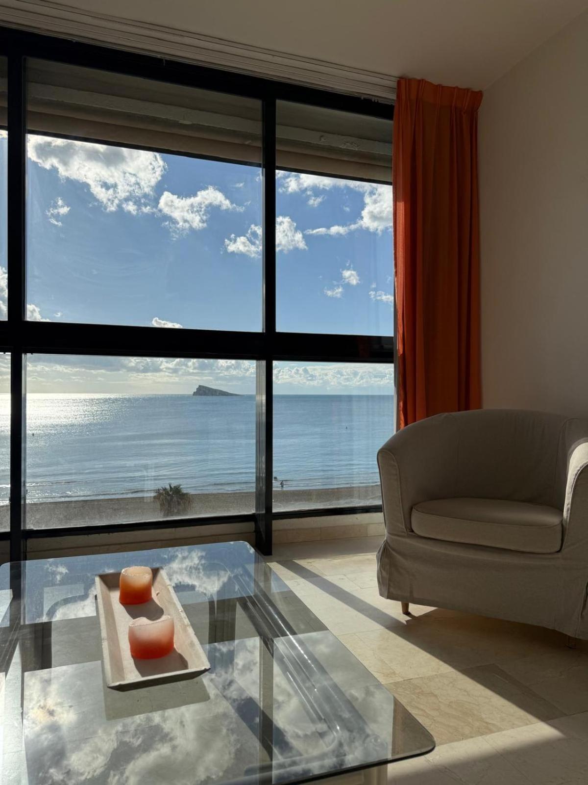 Apartamento Santa Margarita, Primera Linea De Playa Con Piscina Benidorm