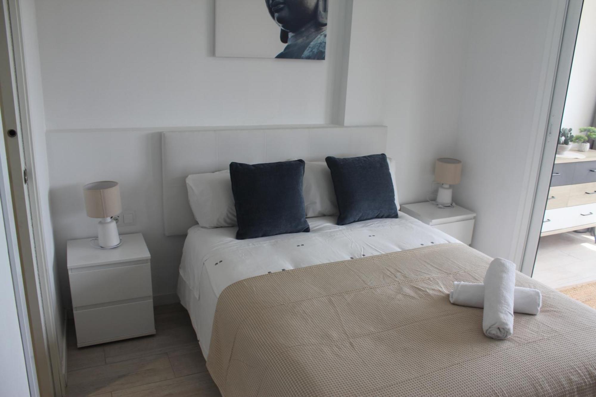 Ensueno 1a Linea Playa Poniente 6 Pax Parking Wifi Y Ac Apartamento