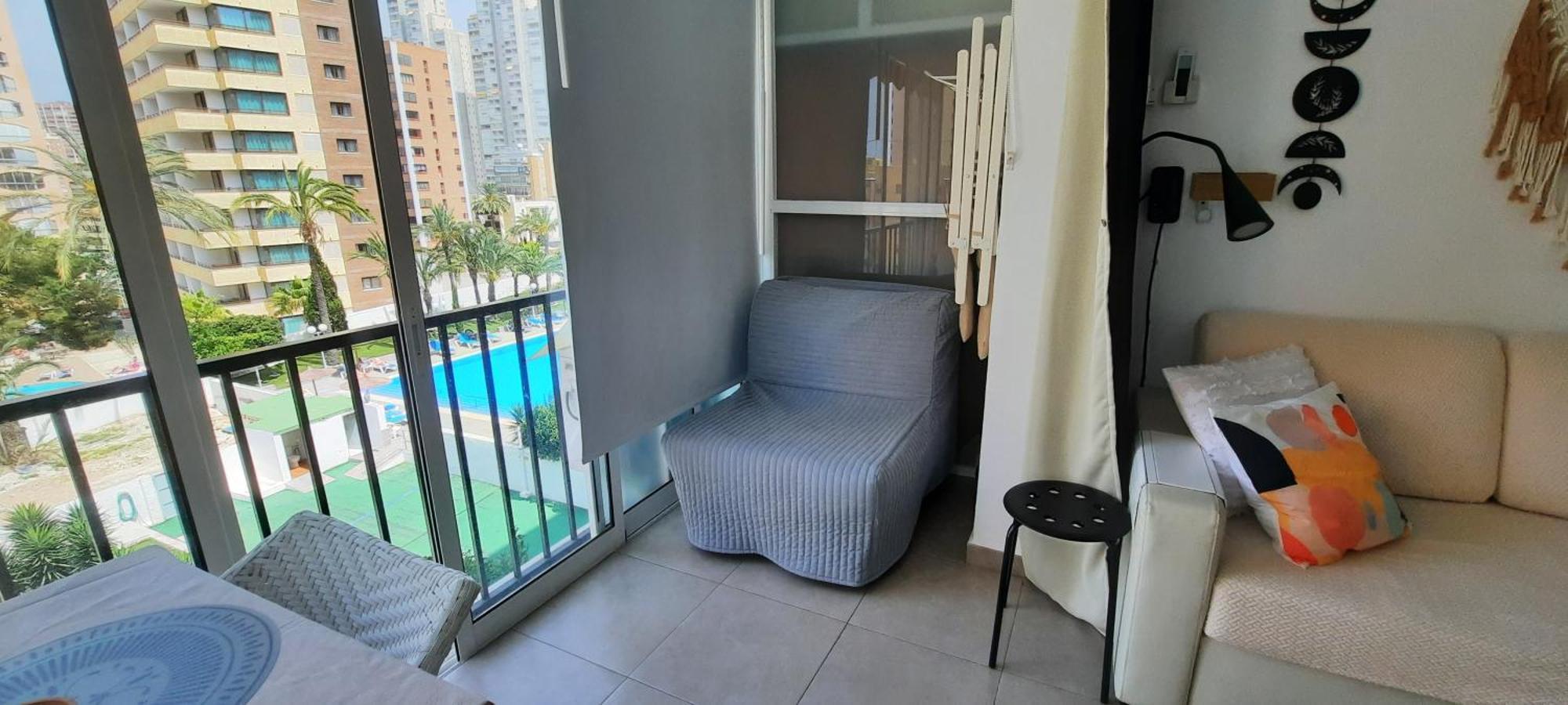 Apartamento Happy Loix Wifi Aa Piscina Parking Gratis Benidorm