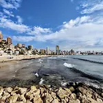 Esmeralda, Benidorm Poniente, 1st line, frontal seaview, 2 bedroom apartment, Ocean Terrace