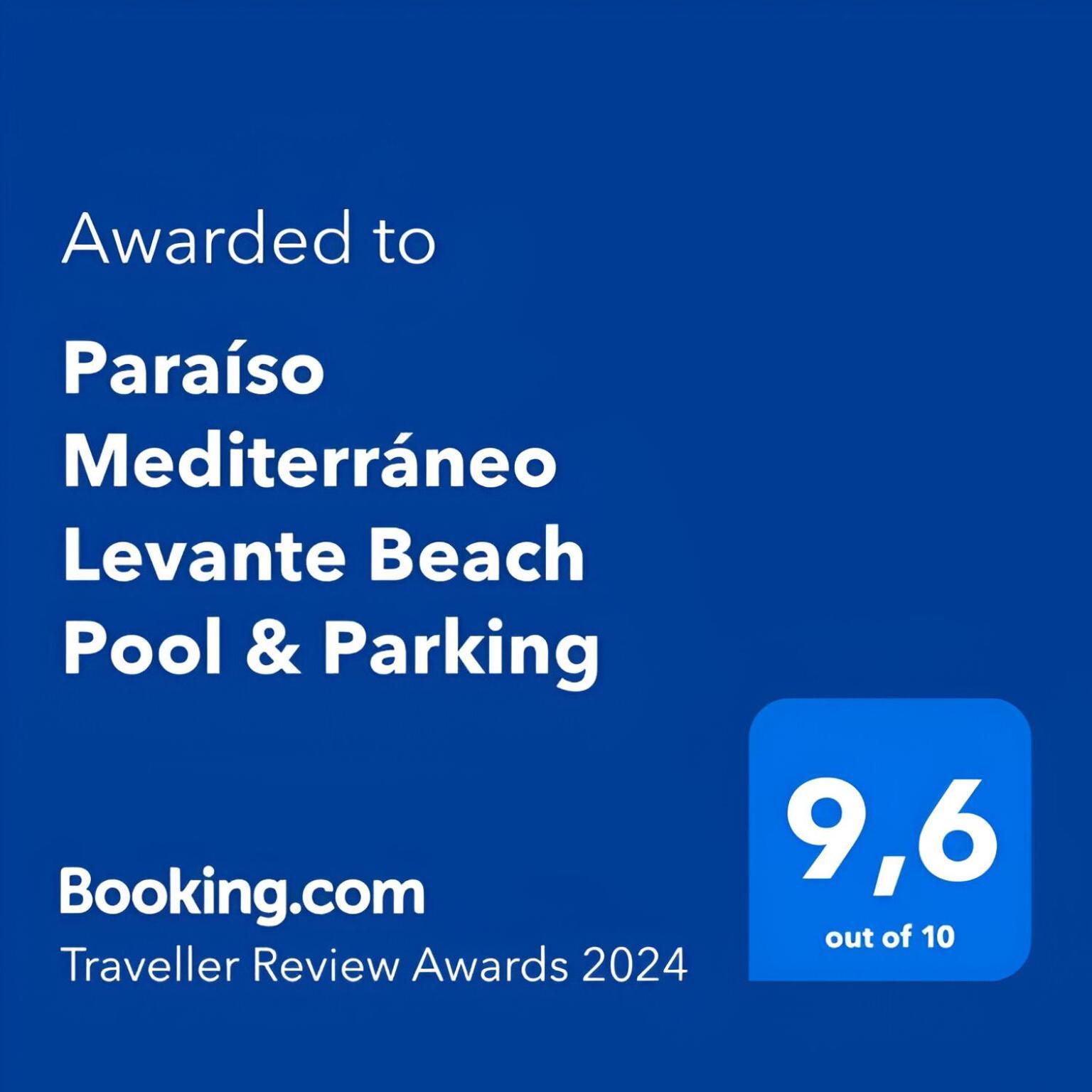 Paraiso Mediterraneo Levante Pool & Parking Apartamento *