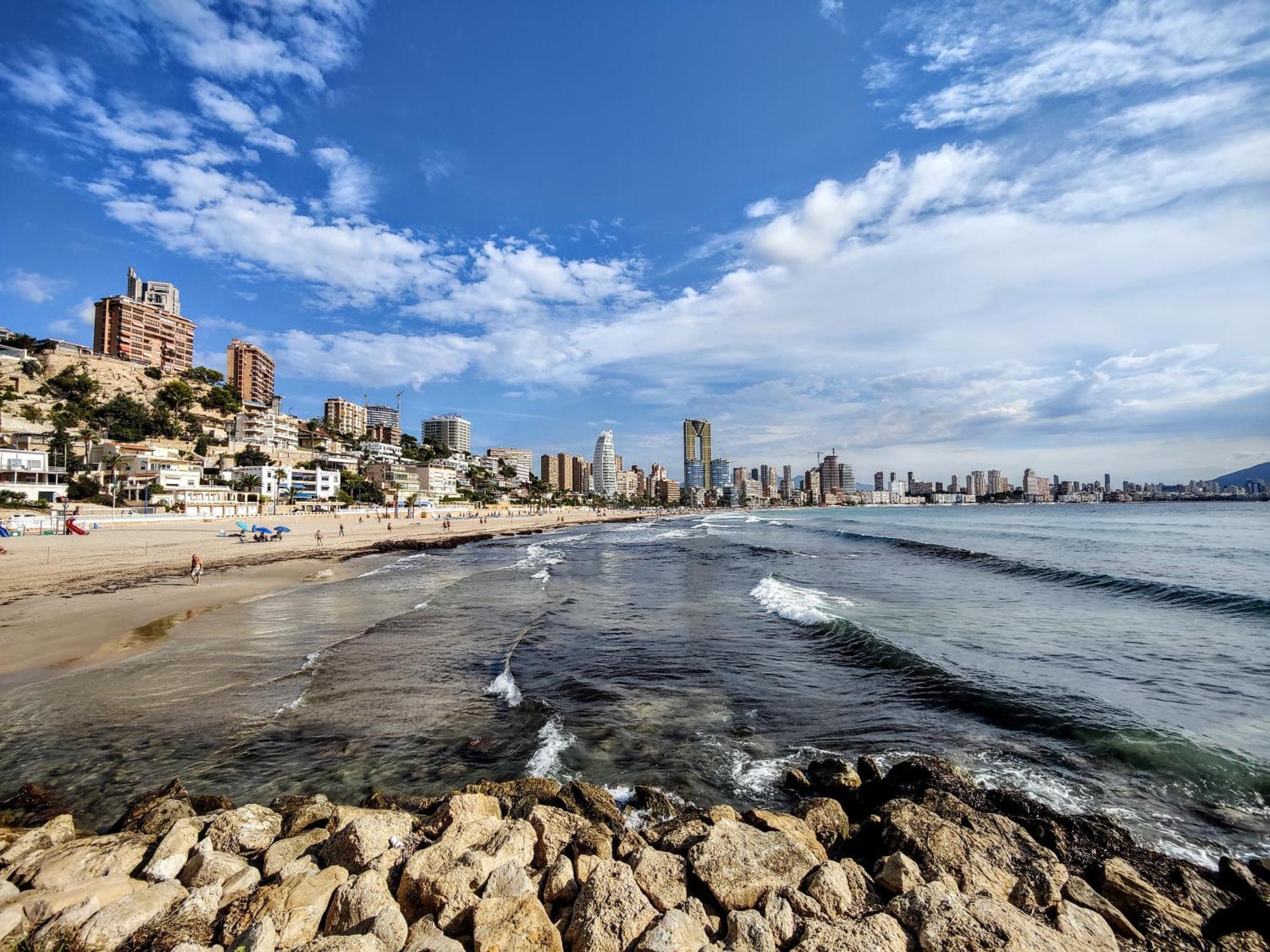 Esmeralda, Poniente, 1st Line, Frontal Seaview, 2 Bedroom Apartment, Ocean Terrace Benidorm