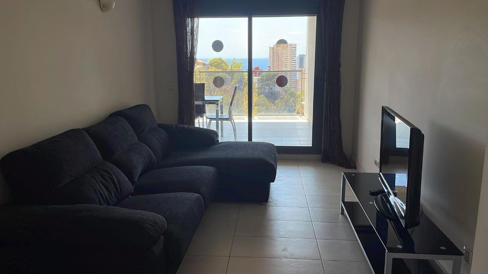 Con Vista Al Mar Y Montana Apartamento Benidorm