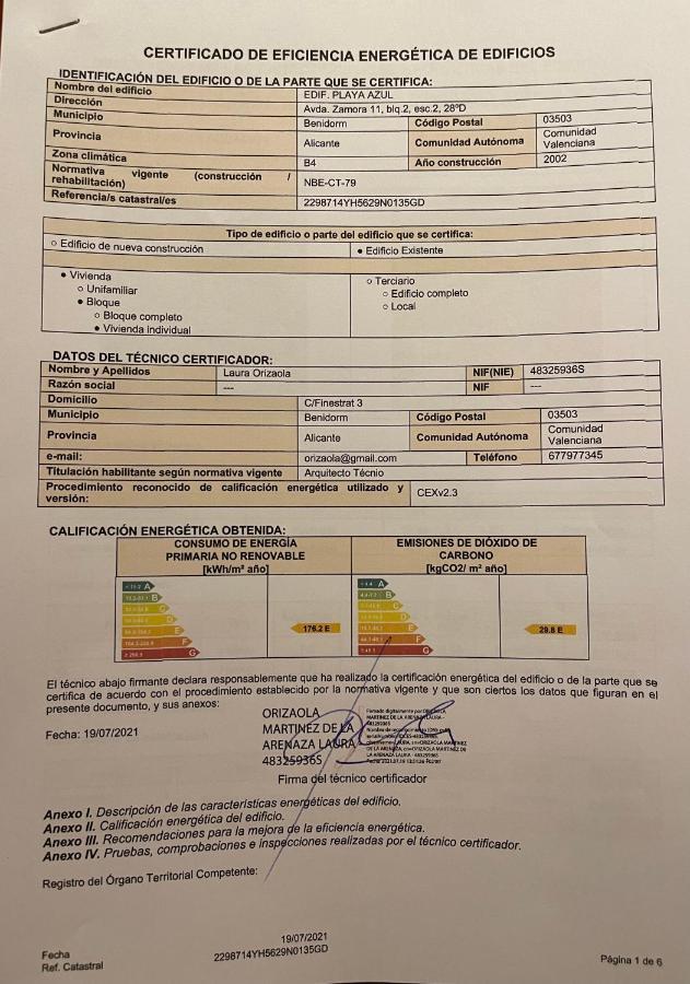 Apartamento Playa Azul Benidorm