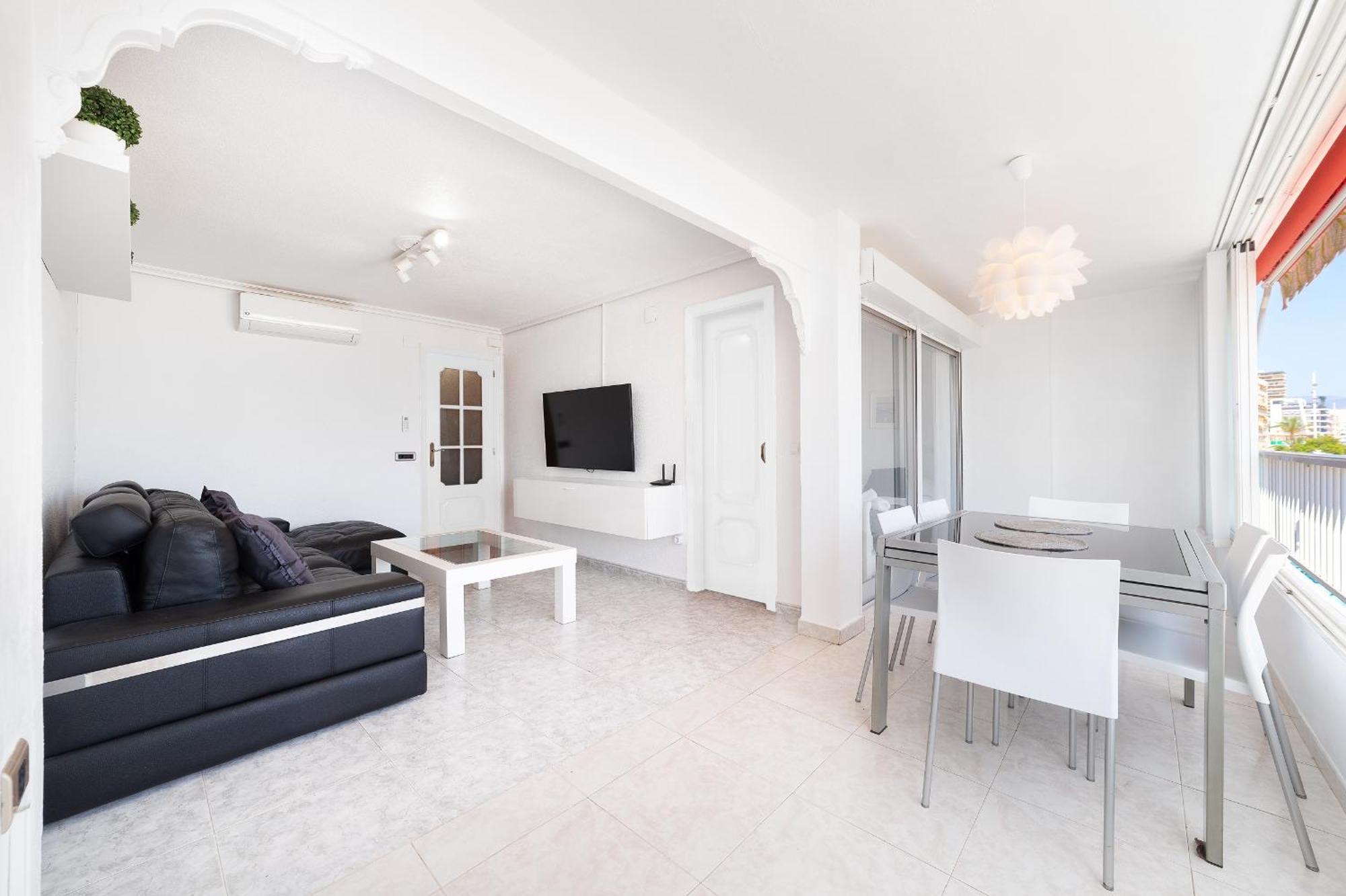 Luxury Primerisima Linea Playa Poniente Con 6,5 Mts De Vistas Frontales Al Mar Benidorm