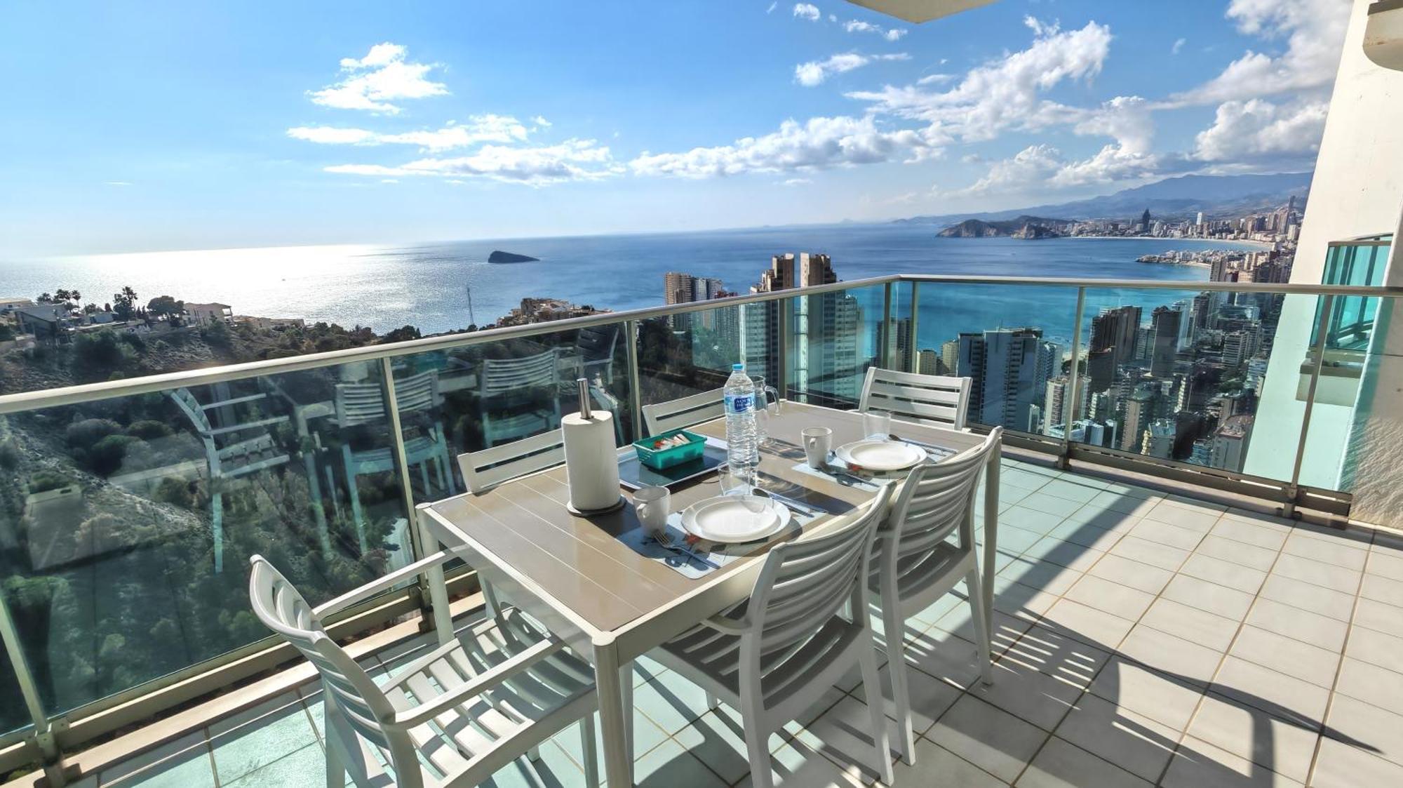 Skyline 31 Terraza Privada Con Vistas Al Mar Benidorm