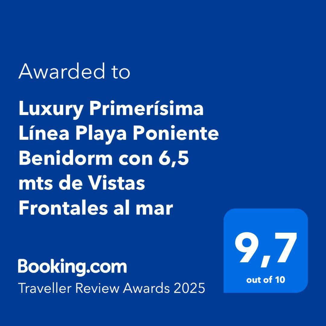 Luxury Primerisima Linea Playa Poniente Con 6,5 Mts De Vistas Frontales Al Mar Apartamento *