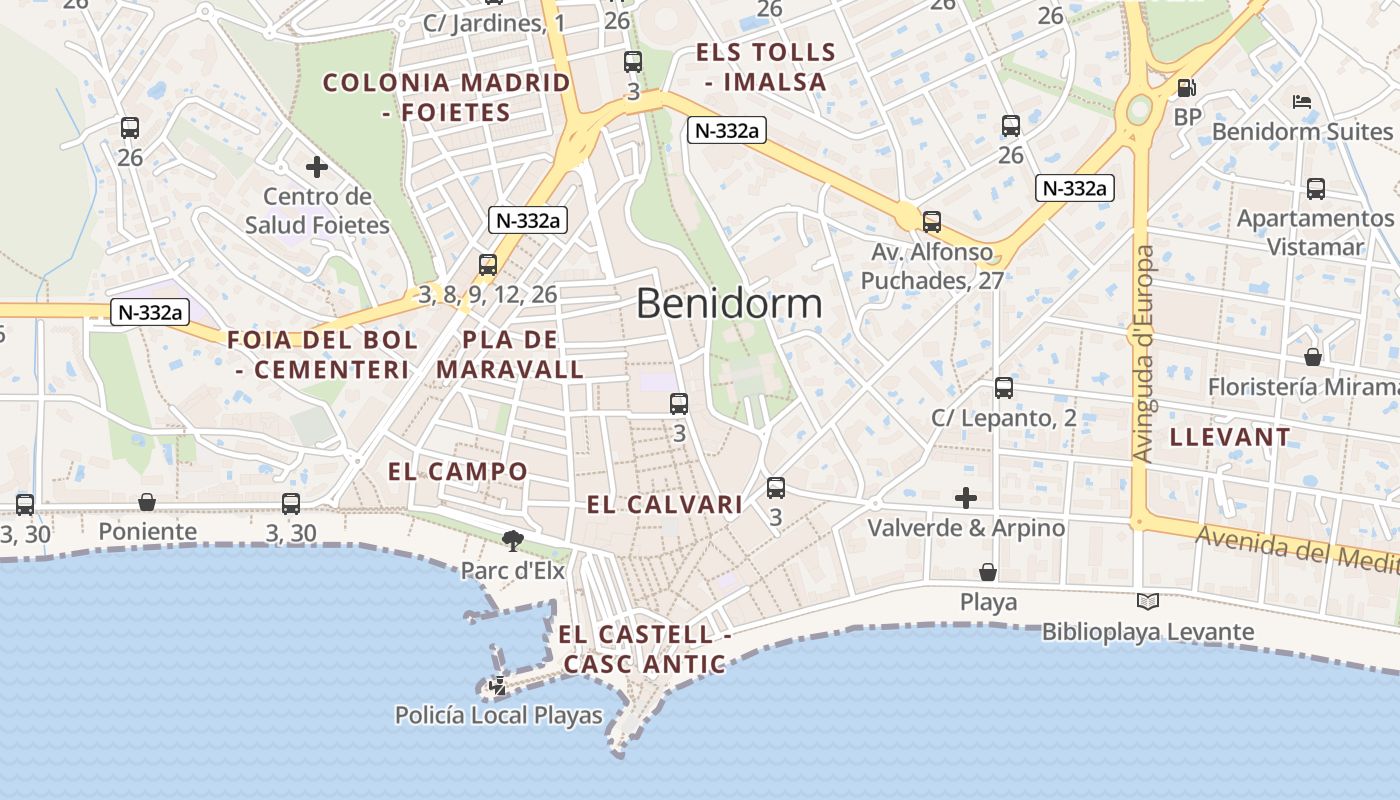 map
