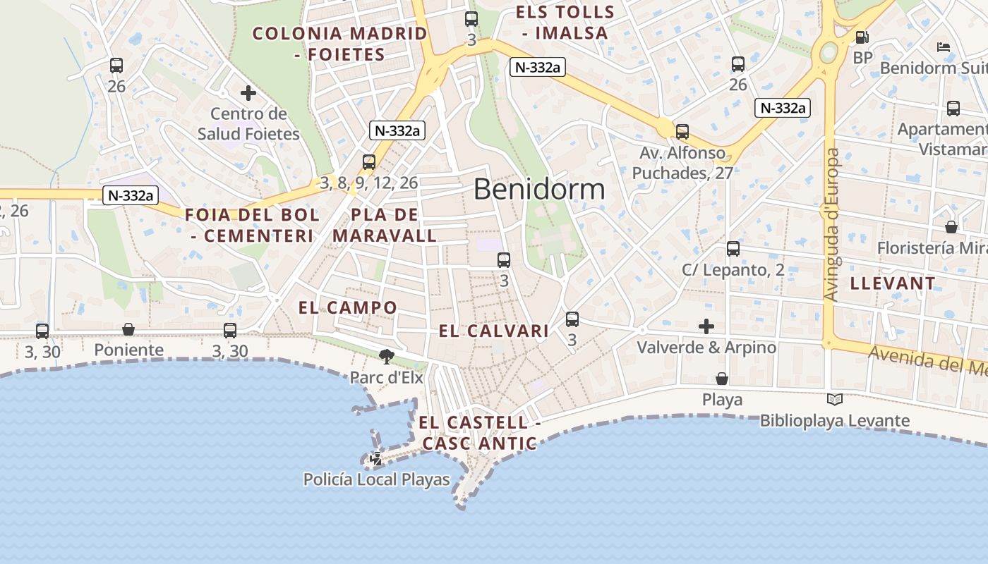 map